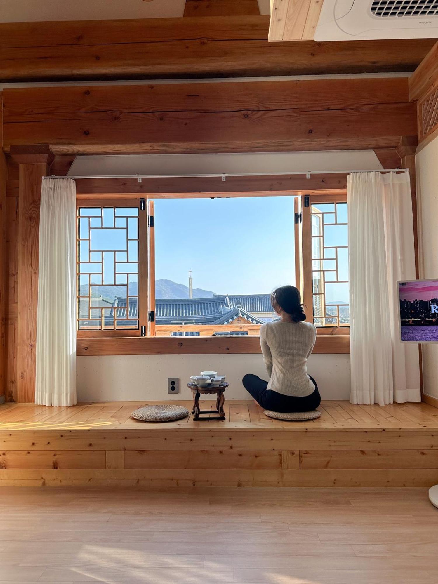 Hanok Stay Da-Ga-Gam คยองจู ภายนอก รูปภาพ